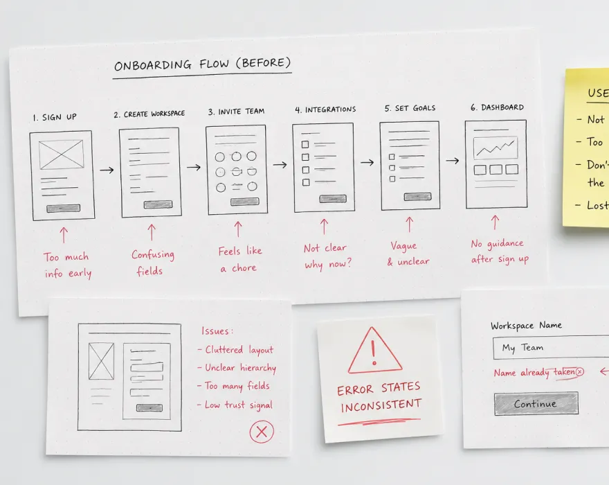 Audit of inconsistent buttons, inputs, and cards across the product