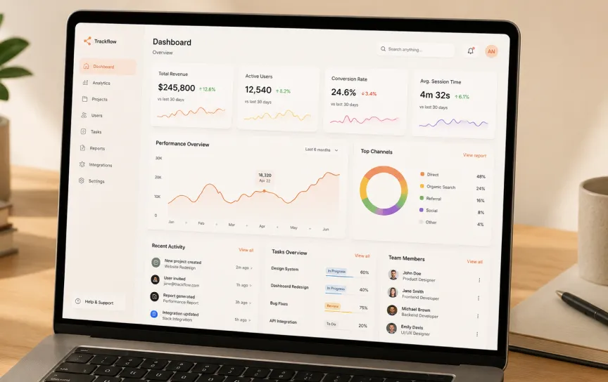 Redesigning the Core Dashboard of SaaS Product